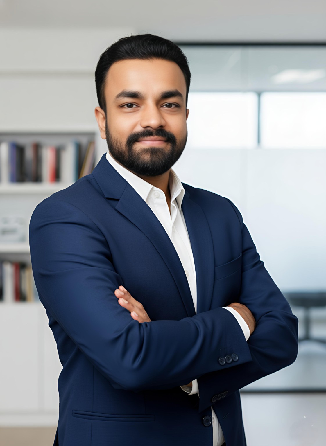 Nitish Mishra in a professional corporate portrait